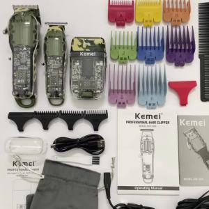 Kemei | Kemei Hair Clippers Kit or Blade Rechargeable Electric Hair Trimmer Barber Professional Shaver for Men KM-1926 KM-1928 KM-TX7