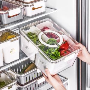 Food-grade Transparent Sealed Food Storage Box