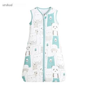 ถุงนอนเด็กสำหรับทารกแรกเกิดผ้าห่ม0.5 Tog ฤดูร้อน100% พิมพ์ลายผ้าฝ้ายเสื้อกั๊ก Sleep Sack เด็กเด็กหญิงเด็กชาย0-3ปี