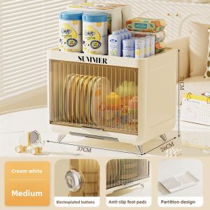 ZHIFUXIAOLUBAN | Baby Utensil Storage Box Dish Rack