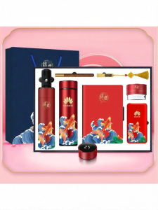 FENGHONGTAO | Corporate Business Gift Set Thermos Cup Umbrella