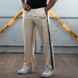 JIANSHENSHIJIAJIANSHEN | Athletic & Basketball Suitable Straight Leg Loose Trousers