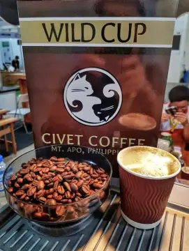 Philippine Civet Coffee Alamid Premium Coffee 100g Whole