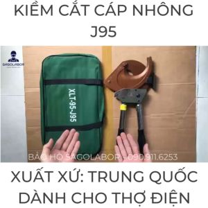 J95 Kiềm Kềm Kìm cắt cáp nhông đồng nhôm dành cho điện lực