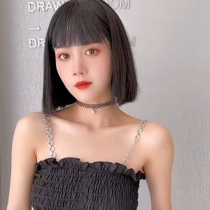 Vic tóc giả chân ngang 507 💖FREESHIP💖 tóc giả vic ngắn vic lửng tóc giả tặng lưới chụp