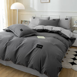 MINGSHA | Full Cotton Ins Style Fitted Sheet Duvet Set Bedding