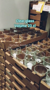 661 - Gelas Kafe Aesthetic isi 2 - Mug Cangkir Kopi Teh Panas Dingin Minimalis 230 ml