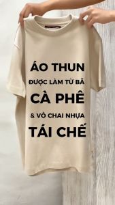 Áo Thun Nam Ngắn Tay S Café Thêu Form Loose - Routine 10F24TSS003