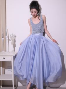 ZLY High-End ฤดูร้อน สินค้าใหม่มาใหม่ ประดับเพชร สั้น เดนิม เสื้อกล้าม และยาว กระโปรง ชุดสองชิ้นสวยงาม ผ้าฝ้าย Blend