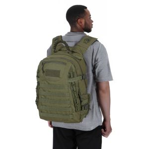 38L Tactical Backpack Style Large Capacity Waterproof Outdoor Rucksack with MOLLE System Hiking Camping Travel Bug Out Bag