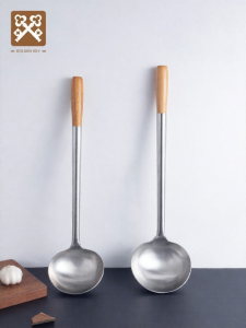 Golden Key | Professional Chef Stainless Steel Spoon