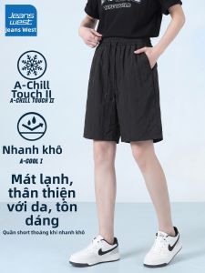 Jeanswest | Quần Short Dài Nhanh Khô Siêu Nhẹ Ice Silk