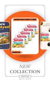 5PCS Sakura Mie Instan Kuah Rasa Kaldu Ayam