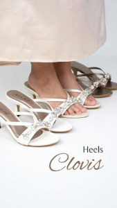 SEIS Clovis Sandal Pesta Wanita | Wedding Heels 7 cm