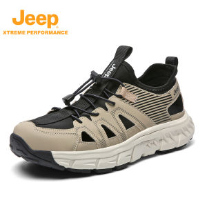 Jeep | Jeep Summer Outdoor Shoes Breathable Waterproof Hiking Shoes Anti-slip Wear-resistant Couples Water-crossing Sandals