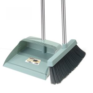Soft Bristle Broom And Dustpan Set Non-Stick Hair Sweeping Tool Home Garbage Shovel Plastic Material Household Cleaning Tools