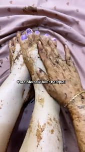 BELI 2 GRATIS 1 !!! Lulur rempah Bangkal pemutih badan 10 gram / Lulur Kayu Bangkal Rempah