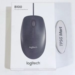 Chuột máy tính có dây Mouse Logitech B100 chuẩn cắm USB (Chính hãng)