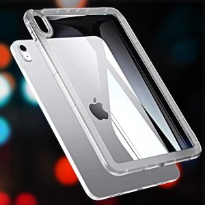 HEXDRAGON Shockproof Fashion Color Crystal Clear Soft TPU Border Shockproof Cover Case for IPad Mini 6 5 4 Air3 Air4 Air5 IPad Gen 6 Gen5 Gen10 IPadPro 11 IPad10.2