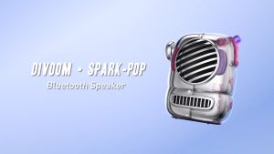 Divoom Spark-Pop Bluetooth 5.3 5 Watt Speaker Portable Small Speaker With Lanyard