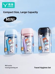 Travel Toiletry Kit Toothbrush Toothpaste Cup ETRAVEL