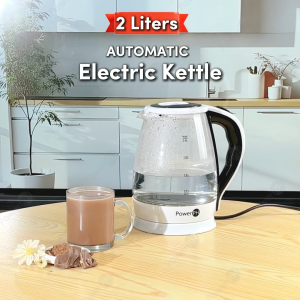 POWERPH 2L Electric Water Kettle High Power Fast Boiling Anti Scalding Heat Insulation Durable Electric Kettle Perfect For Home And Office Use