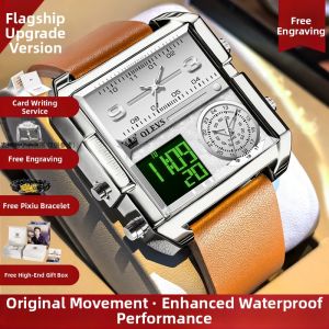 OLEVS | Students Men Dual Display Watch
