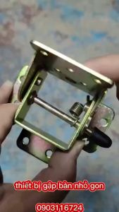 4 cái bản lề chân bàn gấp nhỏ gọn