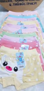 Bộ 5 quần lót đùi bé gái cotton mềm mịn mã 0546 - My Loan 42
