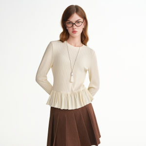 DUSHU | Slimming Knit Top Large Size for Women