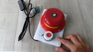 Chuông báo động lắp sẵn 220V cắm trực tiếp không cần đấu nối