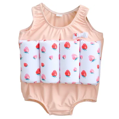 Childrens Swimwear Foam Buoyancy Built-In One-Piece Suit Girl Boy Floating Clothes Baby Swimwear Sports Fitness Fans Gear