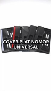 Cover Plat Nomor Motor Plastik Tebal & Hitam: Aksesoris Motor Berkualitas