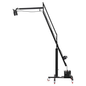 Chân Đèn Chụp Hình Có Tay Gập Tay Cân Bằng Tay Nhô Ra Ống Vuông và Pulley