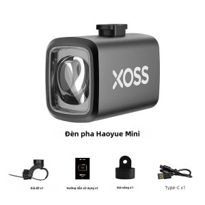 Đèn Pha Xe Đạp XOSS Noctera 1000LM Độ Sáng Cao Với Màn Hình Hiển Thị Đèn Trước Xe Đạp Cảm Biến Thông Minh Chống Nước IPX6
