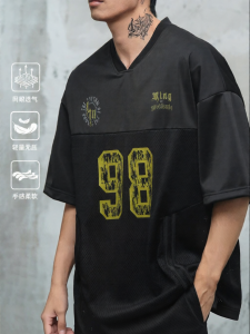 LUJIAMEN | Retro Loose Breathable Short Sleeve T-Shirt