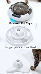 Arthacat Premium Powered Cat Toy - Mainan Kucing Otomatis - Butterball