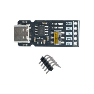 ANENG | CH340N TYPE-C USB Serial Module Bộ Chuyển Đổi Cấp Độ 3.3V/5V UART TTL RX/TX Công Cụ Gỡ Lỗi Cho Các Bộ Phận & Phụ Kiện Thiết Bị Điện Tử