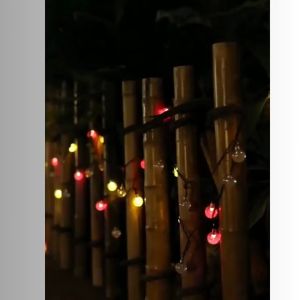 Dây đèn LED BI BỌT Trang trí 10m - 38 bóng Đủ màu RGB và màu Vàng