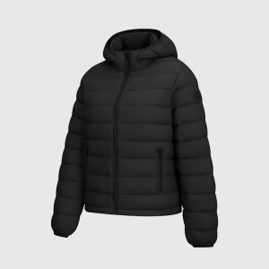 S&W | Thin Hooded Loose Down Jacket