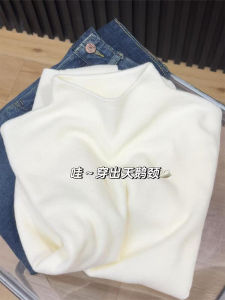 Womens Half-High Collar Knitted Sweater Long Sleeve Inner Wear Solid Color Slim Fit Top Shoulder-Length Fashion Autumn Winter