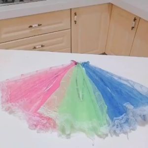Tudung Saji Lipat Renda Payet Cantik Tudung Saji Jaring Lipat Penutup Dan Pelindung Makanan