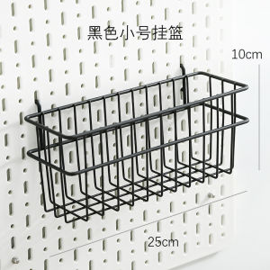 Wood Color Wire-Wrap Board Storage Decoration Accessories Desk Punch-Free Suitable for For Home Nail Board Wall E-Sports Wheat Color Storage Rack