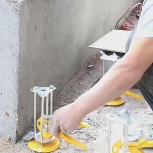 Alat Dongkrak Pengukur Tinggi Penyangga Keramik Dinding Ubin 1 Pilar Multifungsi