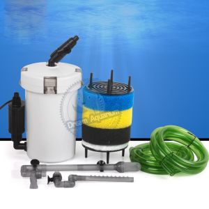 SUNSUN AQUARIUM EXTERNAL CANISTER FILTER HW- 602B With Pump 6 Watts 400L/H For Aquarium