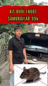 [Hàng Nội Địa Nhật] Xịt Đuổi Chuột Và Côn Trùng Trong Nhà Và Ô Tô SAMURAI CARE 350ml - Hương Bạc Hà - An Toàn Hiệu Quả