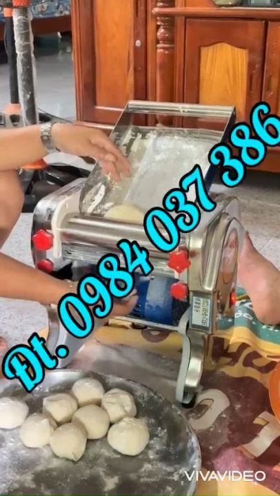 Máy cán bột bánh ngàn lớp - Máy cán vỏ bánh bao, bánh gối