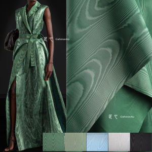 Water Wave Moiré Jacquard Fabric Woodgrain Effect Gradient
