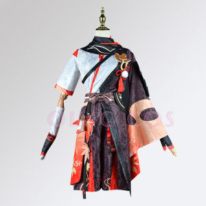Genshin Impact Kaedehara Kazuha Nữ Trang Phục Hóa Trang Bộ Phong Cách Trung Hoa Anime Đồng Nhất Halloween Bộ Trang Phục Với Áo Và Quần