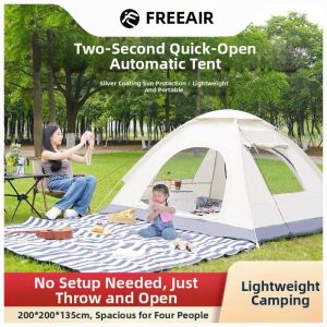LIWAN | 3-4 Person Sunscreen Automatic Camping Tent